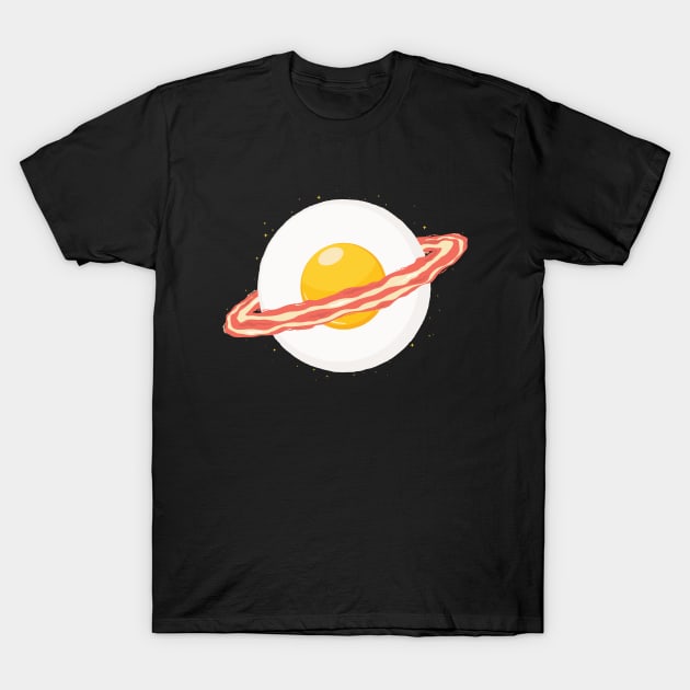 Outer Space Breakfast T-Shirt by yanmos